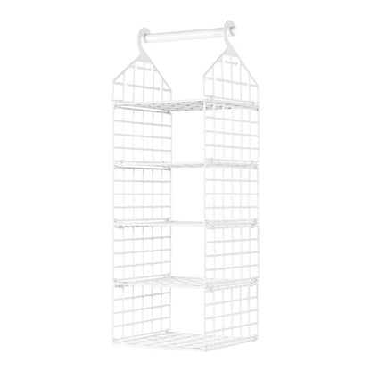 ClosetMax™ Foldable Hanging Organizer – Multi-Tier Space Saver for Pajamas, Coats, Sweaters & More