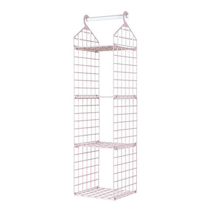 ClosetMax™ Foldable Hanging Organizer – Multi-Tier Space Saver for Pajamas, Coats, Sweaters & More