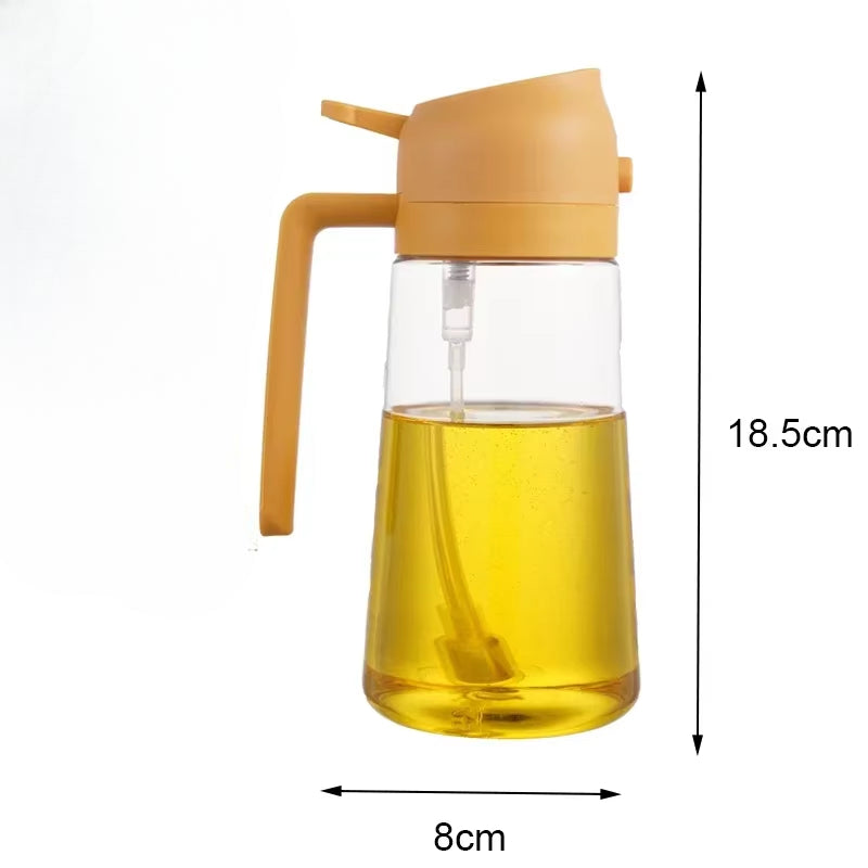 Mistify™ 500ml Olive Oil Spray Bottle – Precision Oil Dispenser for Cooking, Grilling & Baking