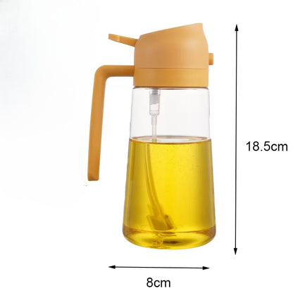 Mistify™ 500ml Olive Oil Spray Bottle – Precision Oil Dispenser for Cooking, Grilling & Baking