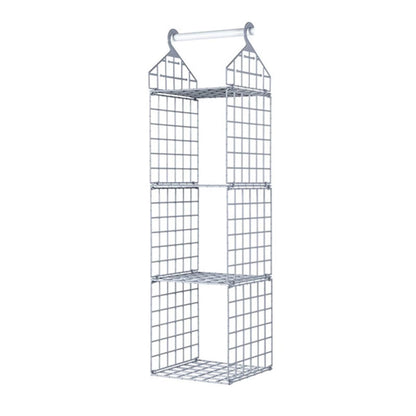 ClosetMax™ Foldable Hanging Organizer – Multi-Tier Space Saver for Pajamas, Coats, Sweaters & More