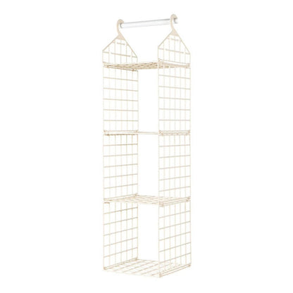 ClosetMax™ Foldable Hanging Organizer – Multi-Tier Space Saver for Pajamas, Coats, Sweaters & More